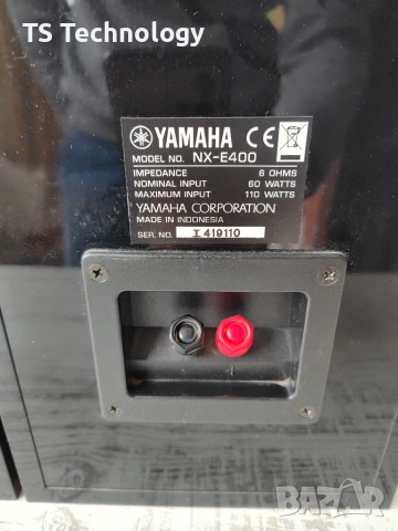 Двулентови тонколони Yamaha NX-E400 PianoCraft – Черен Пиано Лак, снимка 11 - Тонколони - 55254942
