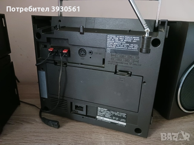 Рядък Колекционерски касетофон SHARP GF A2, снимка 6 - Радиокасетофони, транзистори - 54957799
