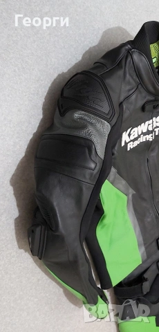 Кожен мото екип Kawasaki S/M, снимка 12 - Аксесоари и консумативи - 54715632