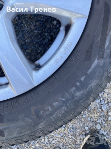 Алуминиеви джанти с гуми 15" Хюндай , снимка 6 - Гуми и джанти - 55678801