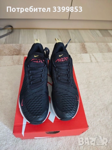 Маратонки nike airmax 270 gs номер 37 1/2, снимка 3 - Детски маратонки - 55249819