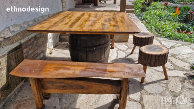 Градински комплект, снимка 6 - Градински мебели, декорация  - 54048816