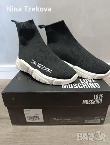 Оригинални дамски сникърси Love Moschino 37 номер
