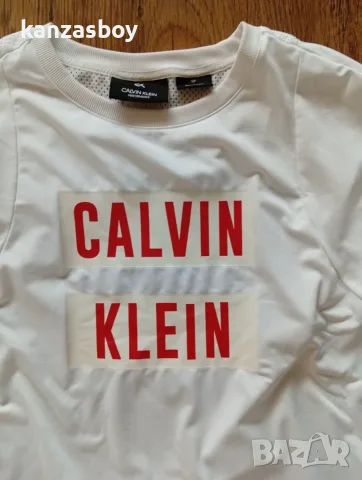 Calvin Klein Performance - дамска оувърсайз тениска р-р S, снимка 6 - Тениски - 55502213