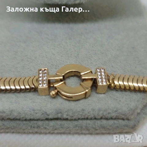 Златно колие 14K ITALY – 12,6 г, 38,5 см, снимка 5 - Колиета, медальони, синджири - 54543725