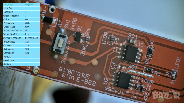 4K 30FPS IMX678 HDMI USB 2.0 HAYEAR HY-6210S компактна дигитална камера микроскоп SMD, снимка 10 - Камери - 53687973