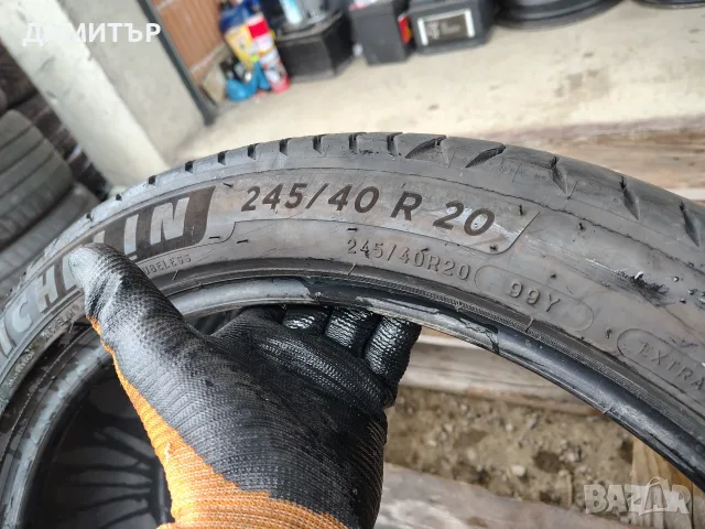2бр.летни гуми MICHELIN 245 40 20 DOT24 цена за брой, снимка 8 - Гуми и джанти - 55697584