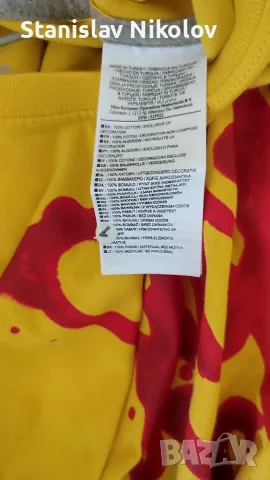 Тениска Nike Just do it paint spray, Size XL, снимка 5 - Тениски - 55585641