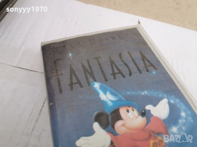 FANTASIA-VHS VIDEO TAPE 0807260852L1, снимка 4 - Други жанрове - 55195852