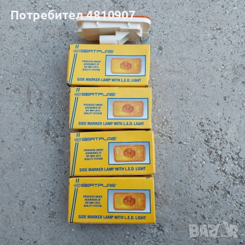 5 бр. нови налични LED габаритни лампи с 4 диода. Нови, неизползвани. , снимка 5 - Аксесоари и консумативи - 54693697