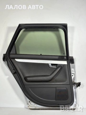 Задна лява сива врата Audi A6 C6 (04-08)г. , снимка 2 - Части - 54776134