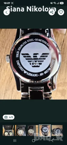 Часовници Emporio Armani AR9027M AR9027L, снимка 4 - Луксозни - 55507225