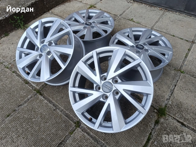  ОРИГИНАЛНИ джанти 17 ' цола 5x112 57,1 AUDI Q2 / Ауди VW 7J ET45, снимка 4 - Гуми и джанти - 54848857