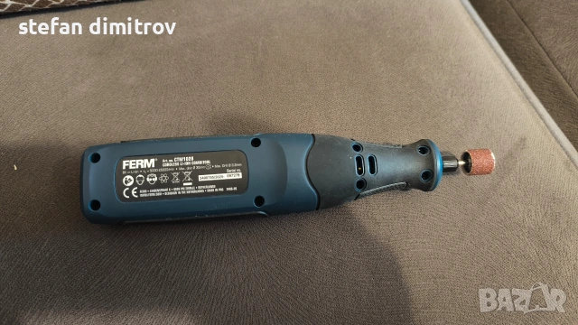 Акумулаторна шлайфмашина, Твърда, Li-ion 8 V/900 mAh, Синя, снимка 7 - Други инструменти - 55153278