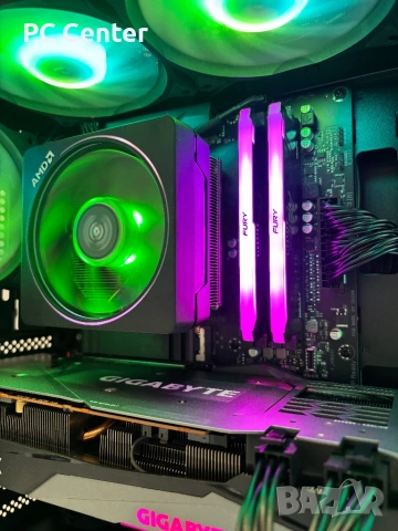Геймърски Компютър AMD Ryzen 5 5600X, Nvidia RTX 3070 8GB, 32GB Ram, снимка 4 - Геймърски - 54295966
