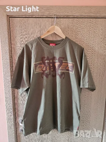 Мъжка тениска Diesel, снимка 4 - Тениски - 55624698
