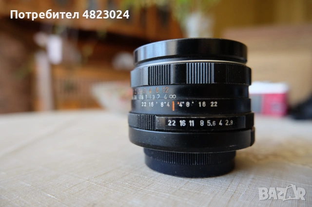 Pentacon Electric 29mm f2.8 Lens. M42 Mount, снимка 5 - Обективи и филтри - 54552460