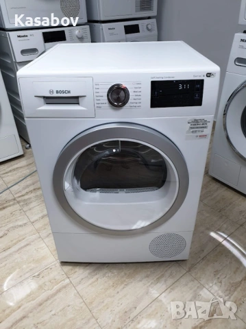 9кг - WiFi - Touch-Control Сушилня Bosch Термопомпа 12м Гаранция Бош, снимка 6 - Сушилни - 54797066