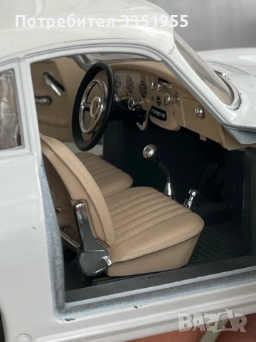 Ретро модел Porsche 356 B 1961 1/18, снимка 10 - Колекции - 54412517