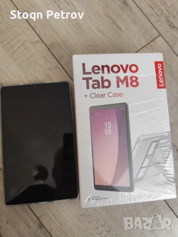 Таблет Lenovo Tab M8 (4th Gen) 2024 LTE + Оригинален калъф Clear Case