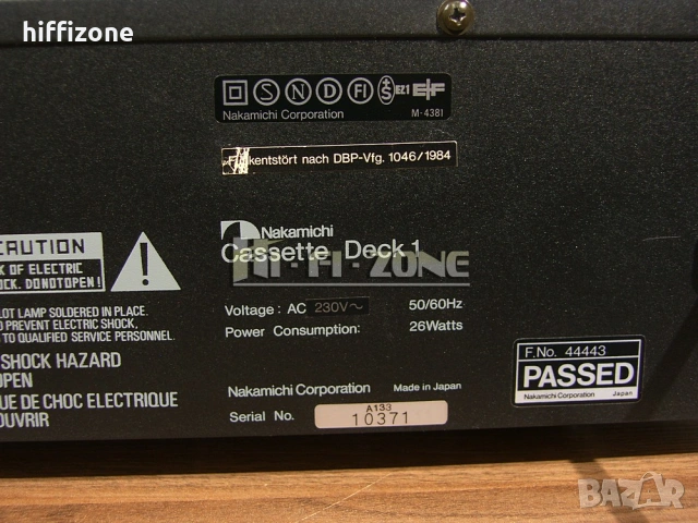 ДЕК    Nakamichi cassette deck1 /1 , снимка 11 - Декове - 54329613