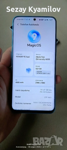 Продавам Honor 90 , снимка 2 - Други - 54369144