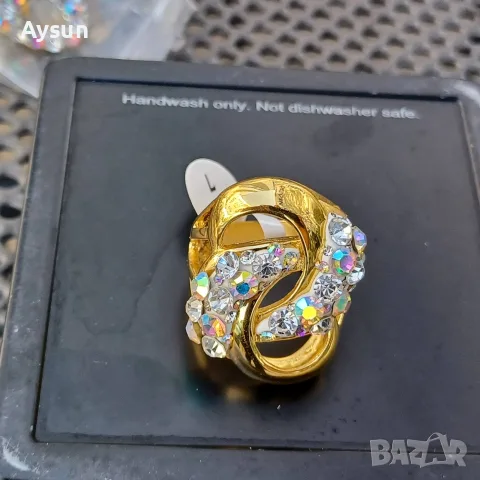 Дамски пръстени от медицинска стомана, снимка 4 - Пръстени - 55668006