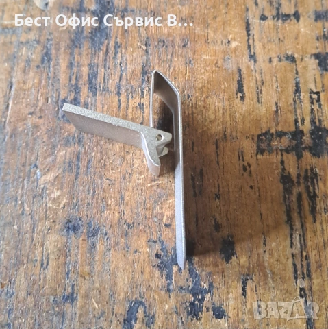 щипка за пари стоманена сребриста масивна матова, снимка 3 - Други - 54038624