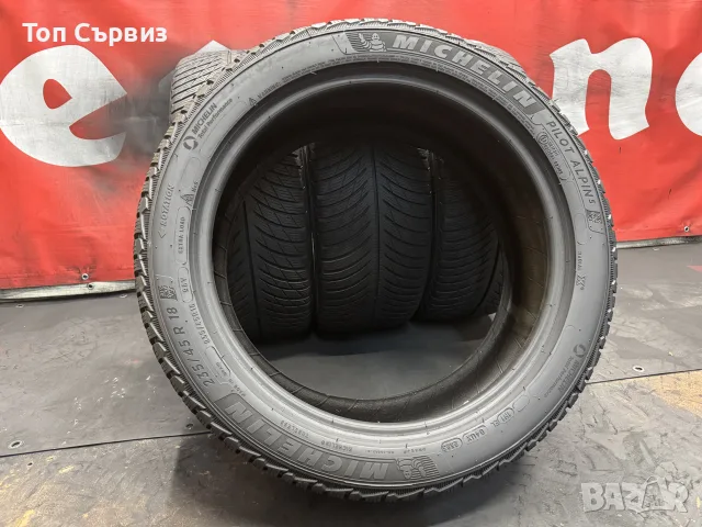 235 45 18, Зимни гуми, Michelin PilotAlpin5, 4 броя, снимка 5 - Гуми и джанти - 55586161