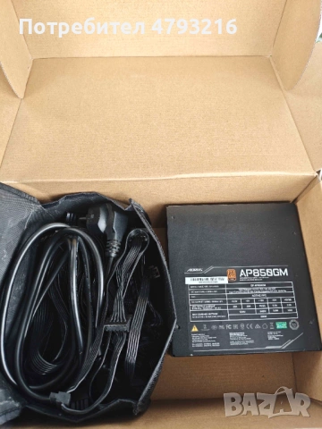 Захранване 850W GOLD Gigabyte AP850GM, снимка 3 - Захранвания и кутии - 54225030