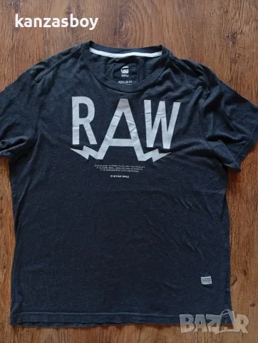 G- star Raw - мъжка тениска р-р L, снимка 2 - Тениски - 55678544