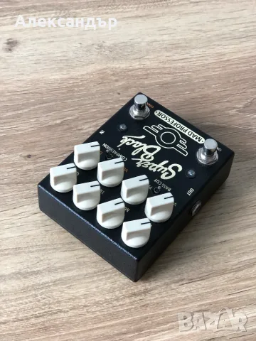 Mad Professor Super Black Fender Blackface Preamp + Sweet Honey Overdrive Pedal, снимка 3 - Китари - 55442279