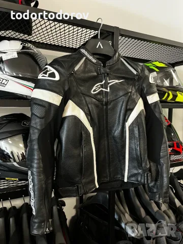 Дамско кожено яке ALPINESTARS STELLA GP PLUS V2 BLACK,42 М,оригинално 293.18 лв. / 149.90 €, снимка 2 - Аксесоари и консумативи - 55496442