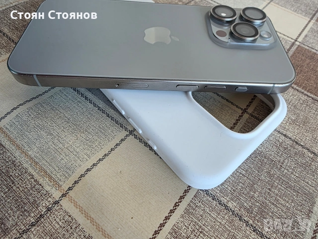 Възможен бартер/IPhone 15 pro Natural Titanium , снимка 8 - Apple iPhone - 54105057