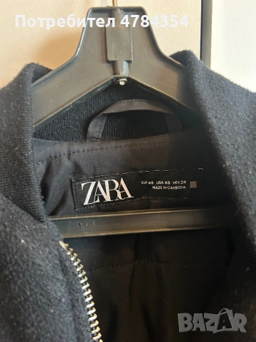 Черна жилетка ZARA XS, снимка 2 - Жилетки - 54057086