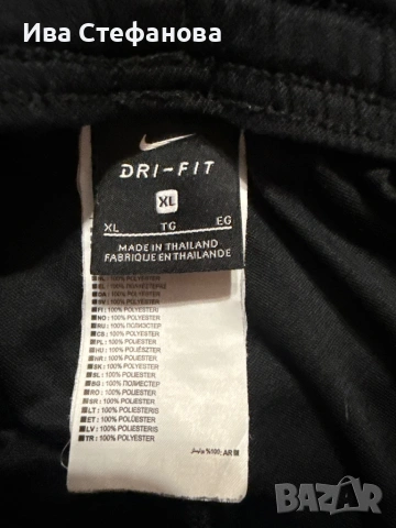 Черно  дамско класическо 100% оригинал спортно долнище Nike nike Найк , снимка 3 - Спортни екипи - 51709148