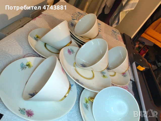 Порцеланови чаши за кафе, снимка 3 - Сервизи - 55208100