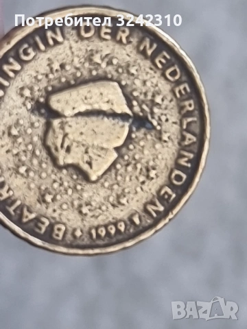10 цента в евро, 1999 Нидерландия, снимка 6 - Нумизматика и бонистика - 54258282