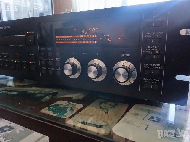 TASCAM DA-30. DAT.recorder., снимка 9 - Декове - 54173645