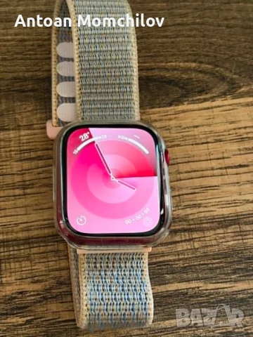 Смарт часовник Apple Watch 7 45mm червен 85% батерия 