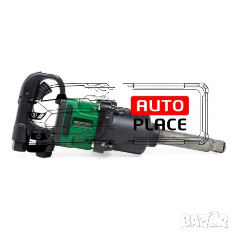 Пневматичен гайковерт с дълъг шпиндел 1“ 2000 Nm RockForce