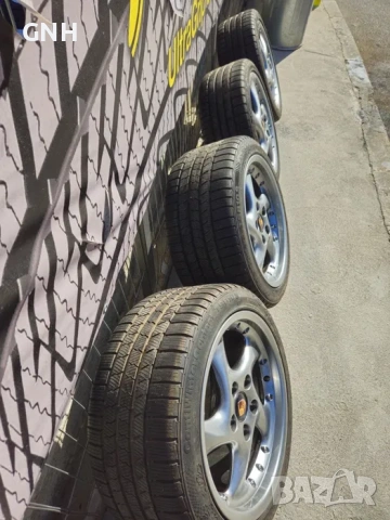 Джанти eMotion Wheels 18цола 5х130 8j et52 на 10j et60 Porsche, снимка 6 - Гуми и джанти - 54576569