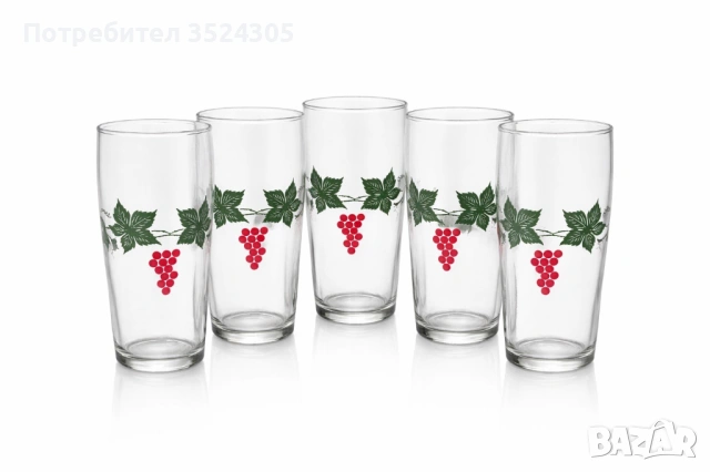 12 винтидж вино-с-лимонада чаши