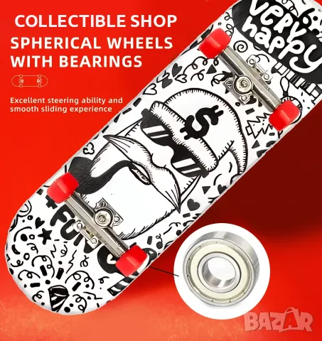Professional Fingerboard 32мм, снимка 2 - Други игри - 52437037