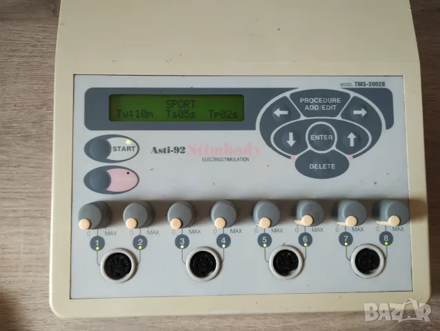 Asti-92 Stimbody electrostimulation TMS-2002B, снимка 7 - Фитнес уреди - 55620764
