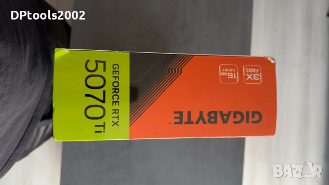 Gigabyte GeForce RTX 5070 Ti WINDFORCE OC SFF 16GB GDDR7 – НОВА, снимка 4 - Видеокарти - 54998590