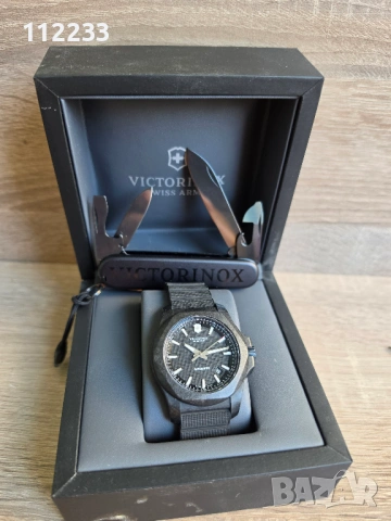 Victorinox I.N.O.X. Carbon Mechanical 241866.1 с подарък Victorinox Onyx Black Limited Edition, снимка 10 - Мъжки - 54678062