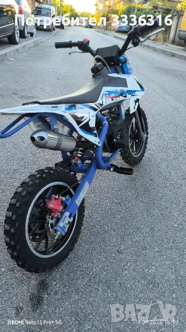 Детско моторче 50 cc pocket bike , снимка 2 - Мотоциклети и мототехника - 54989497