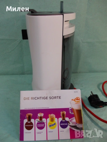 Кафемашина с гаранция 1 година NESCAFÉ® Krups за капсули Dolce Gusto OBLO.White, снимка 4 - Кафемашини - 55267776
