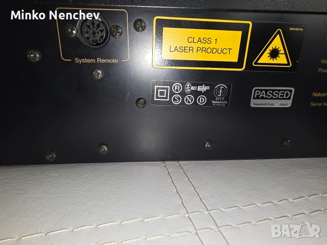 High-End CD Плейър Nakamichi OMS-5E – с легендарните Philips TDA1540, снимка 4 - Тонколони - 50520764